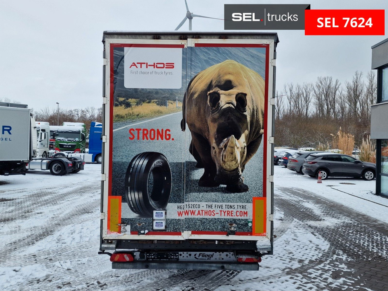 Curtainsider semi-trailer Fliegl SZS320 / Hubdach / EDSCHA / Mega: picture 6 Curtainsider semi-trailer Fliegl SZS320 / Hubdach / EDSCHA / Mega: picture 6