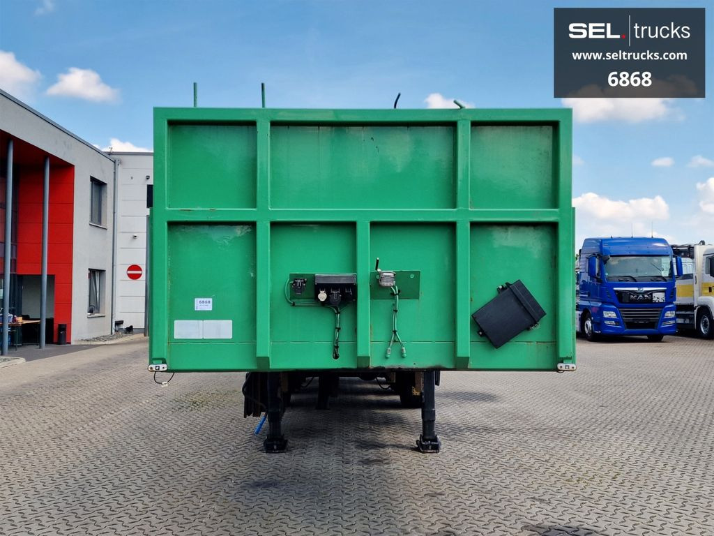 Gloria 35SA / Teleskop / Lenkachse Gloria 35SA / Teleskop /3 x Lenkachse - Dropside/ Flatbed semi-trailer: picture 2 Gloria 35SA / Teleskop / Lenkachse Gloria 35SA / Teleskop /3 x Lenkachse - Dropside/ Flatbed semi-trailer: picture 2