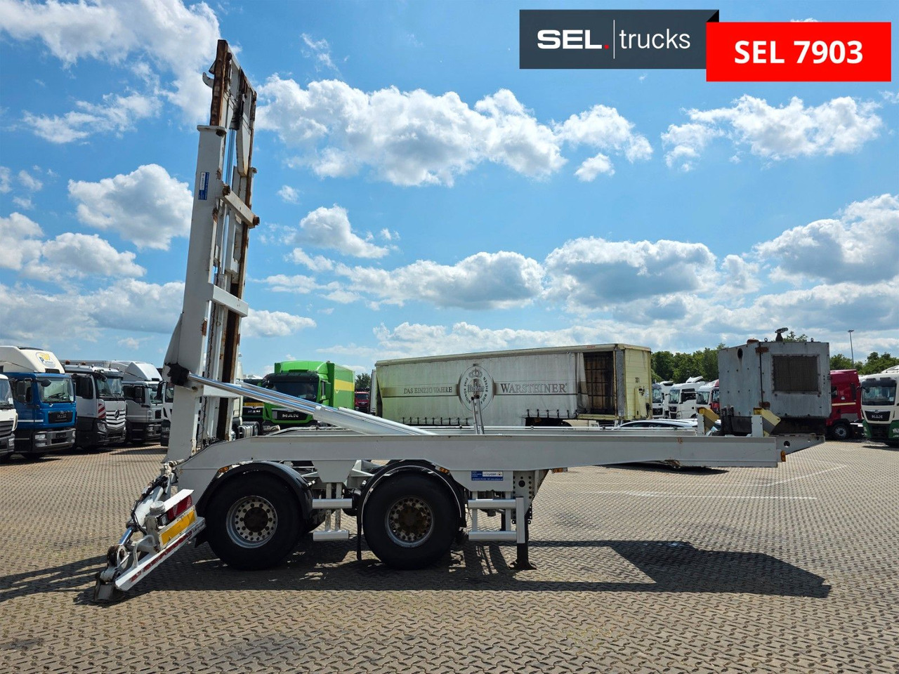 Hüffermann HSF 35.06L / Silosteller / Liftachse - Tipper semi-trailer: picture 4 Hüffermann HSF 35.06L / Silosteller / Liftachse - Tipper semi-trailer: picture 4
