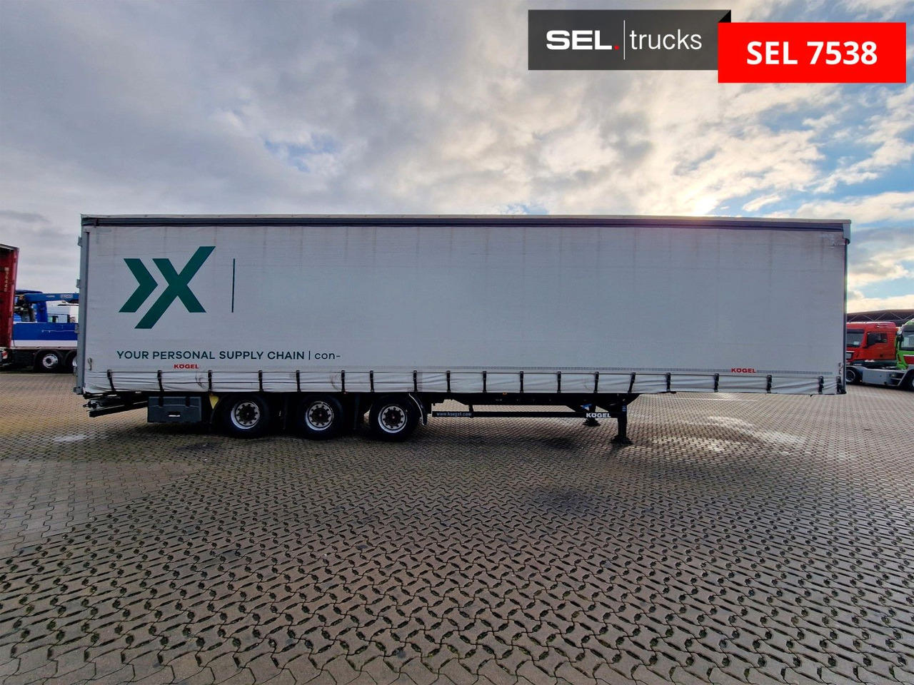 Kögel S24-1 / Hubdach / EDSCHA - Curtainsider semi-trailer: picture 4 Kögel S24-1 / Hubdach / EDSCHA - Curtainsider semi-trailer: picture 4