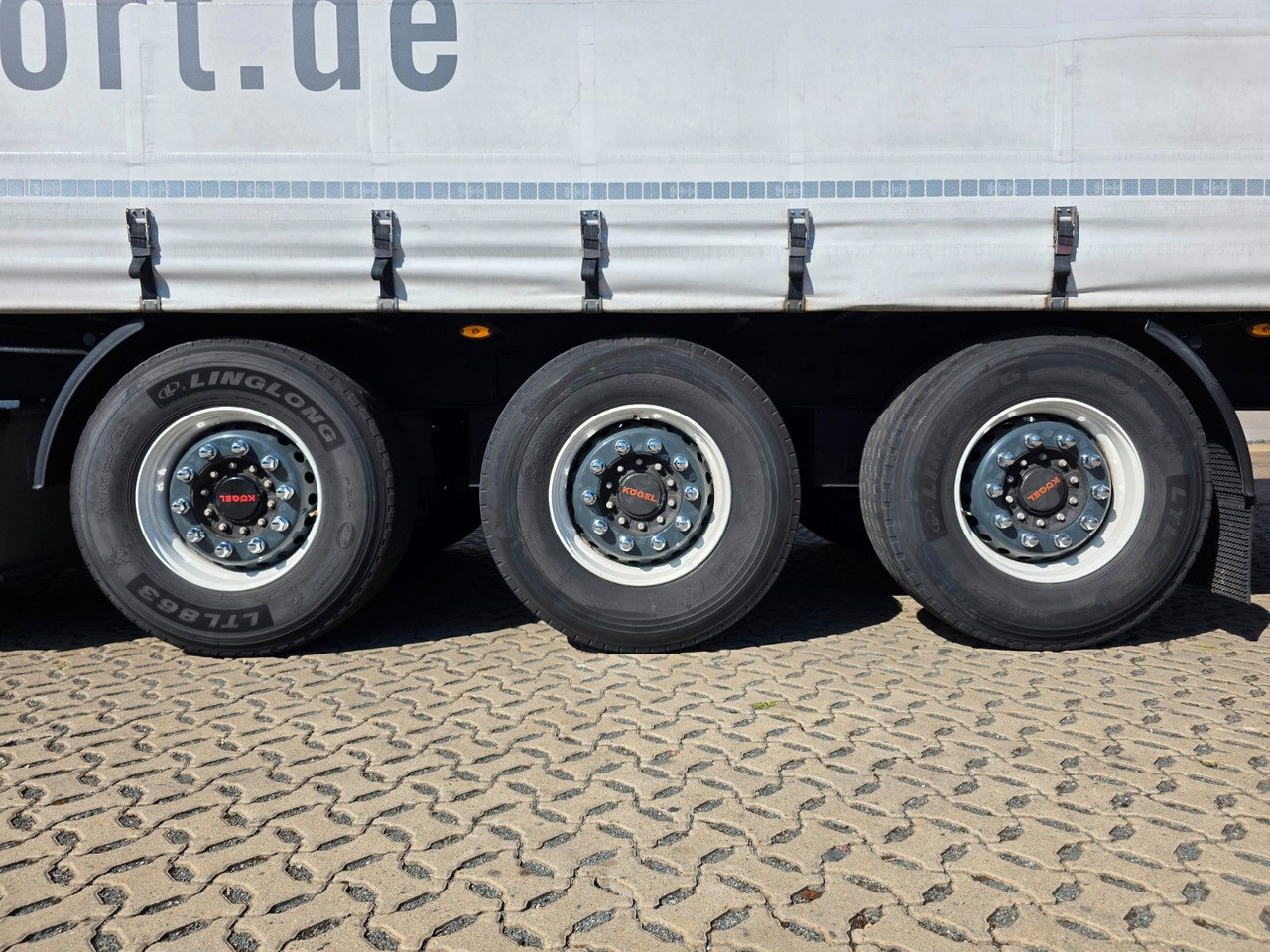 Curtainsider semi-trailer Kögel S24-1 / Palettenkasten / Liftachse: picture 30