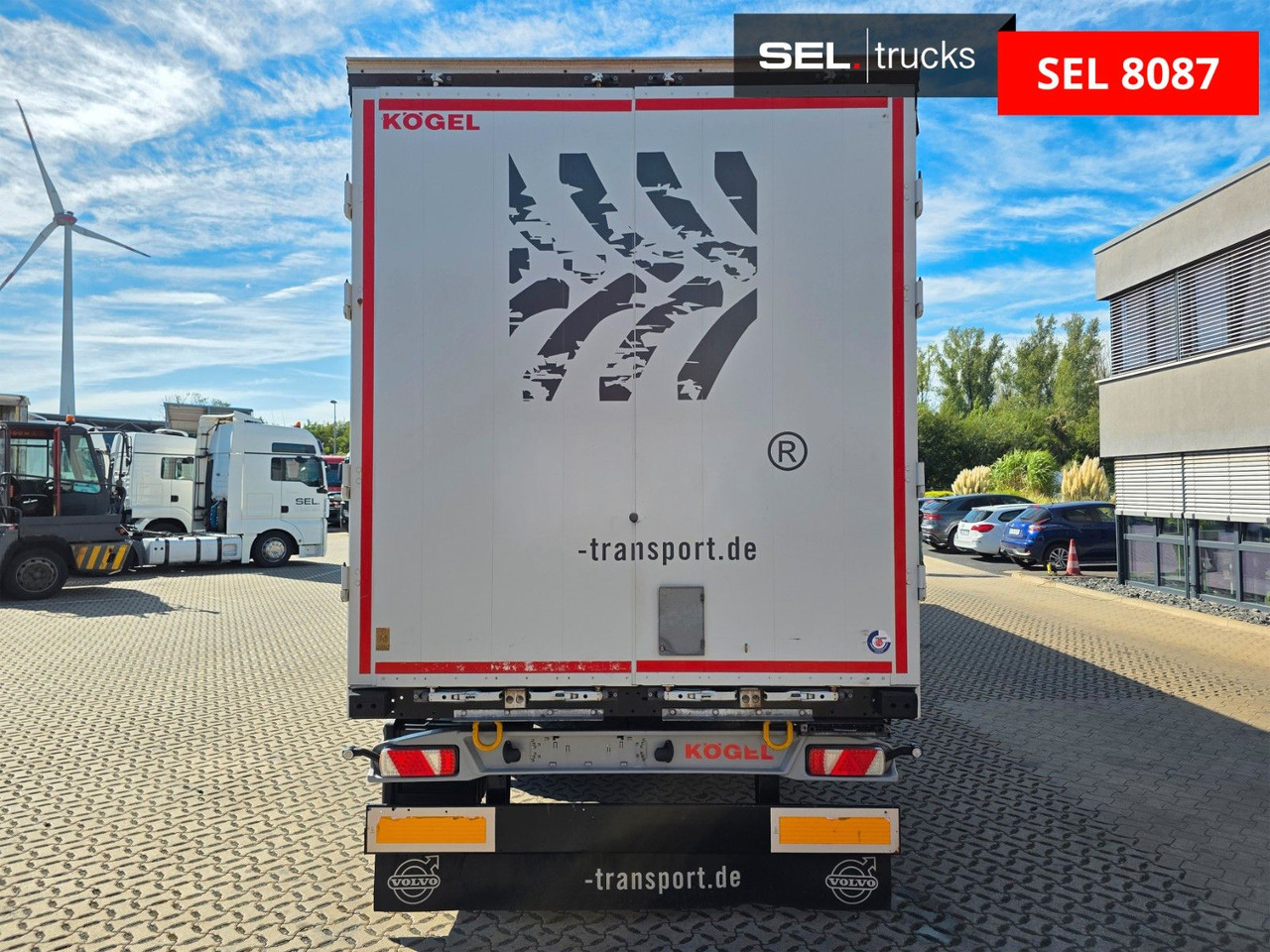 Curtainsider semi-trailer Kögel S24-1 / Palettenkasten / Liftachse: picture 6