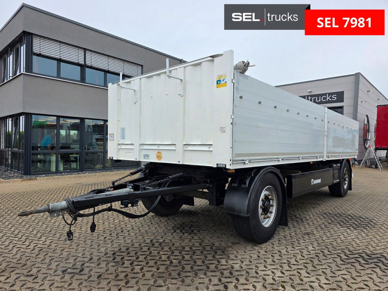 Krone AZ / Baustoff - Dropside/ Flatbed trailer: picture 1 Krone AZ / Baustoff - Dropside/ Flatbed trailer: picture 1