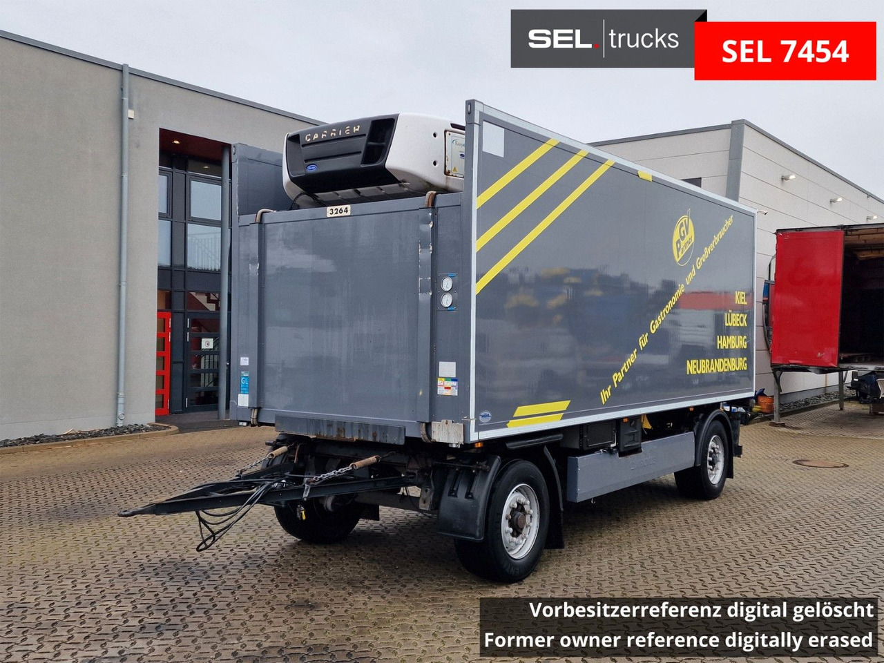 Krone AZ / Ldbw / Carrier Supra 850MT-X / FRC 04.2018 - Refrigerator trailer: picture 1 Krone AZ / Ldbw / Carrier Supra 850MT-X / FRC 04.2018 - Refrigerator trailer: picture 1