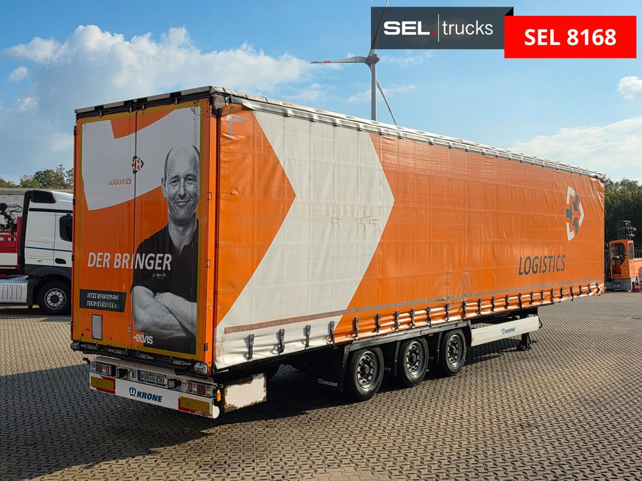 Krone SD / Hubdach / EDSCHA / Liftachse - Curtainsider semi-trailer: picture 5 Krone SD / Hubdach / EDSCHA / Liftachse - Curtainsider semi-trailer: picture 5