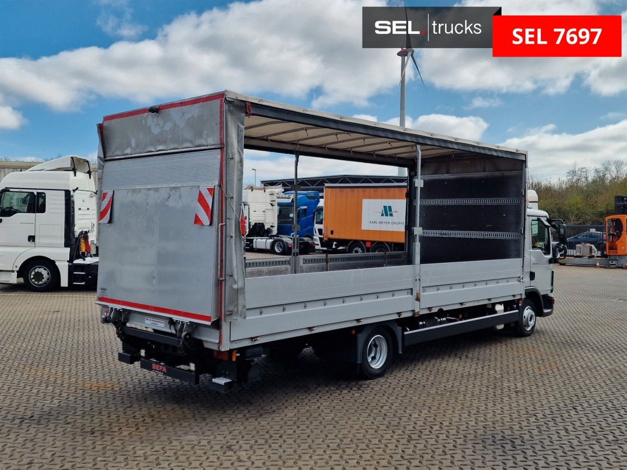 MAN TGL 8.180 4x2 BL / Ladebordwand - Curtain side van: picture 5 MAN TGL 8.180 4x2 BL / Ladebordwand - Curtain side van: picture 5