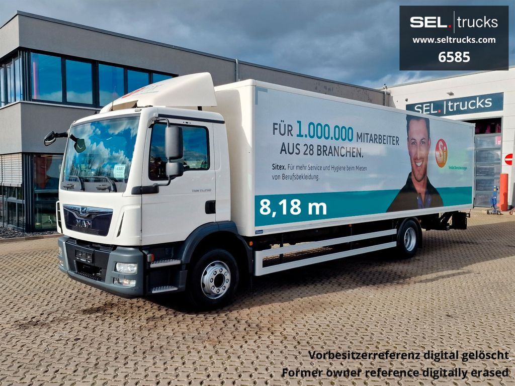MAN TGM 15.290 4x2 BL / Ladebordwand - Box truck: picture 1 MAN TGM 15.290 4x2 BL / Ladebordwand - Box truck: picture 1