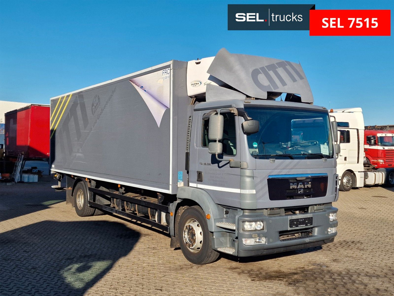 MAN TGM 18.290 4X2 LL / Ladebordwand / 2 Tanks - Refrigerator truck: picture 3 MAN TGM 18.290 4X2 LL / Ladebordwand / 2 Tanks - Refrigerator truck: picture 3