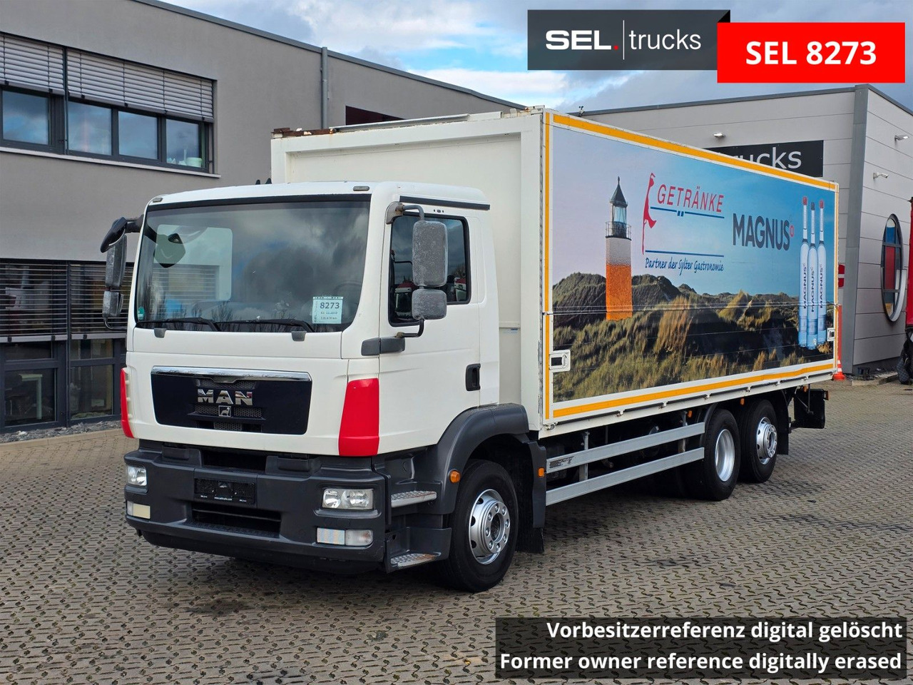 MAN TGM 22.290 6x2-4 LL / Ldbw / Rückfahrk. / Lenkac - Beverage truck: picture 1 MAN TGM 22.290 6x2-4 LL / Ldbw / Rückfahrk. / Lenkac - Beverage truck: picture 1