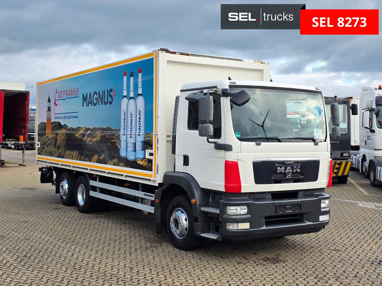 MAN TGM 22.290 6x2-4 LL / Ldbw / Rückfahrk. / Lenkac - Beverage truck: picture 3 MAN TGM 22.290 6x2-4 LL / Ldbw / Rückfahrk. / Lenkac - Beverage truck: picture 3