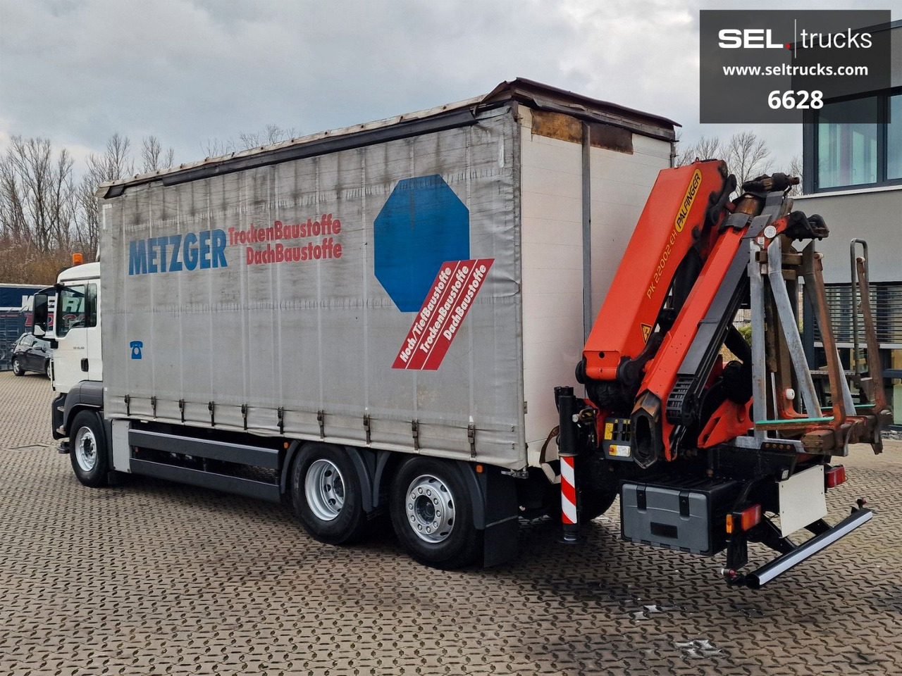 MAN TGS 26.360 / Palfinger PK 22002EH / Lenkachse MAN TGS 26.360 / Palfinger PK 22002EH / Lenkachse - Crane truck, Curtainsider truck: picture 2 MAN TGS 26.360 / Palfinger PK 22002EH / Lenkachse MAN TGS 26.360 / Palfinger PK 22002EH / Lenkachse - Crane truck, Curtainsider truck: picture 2