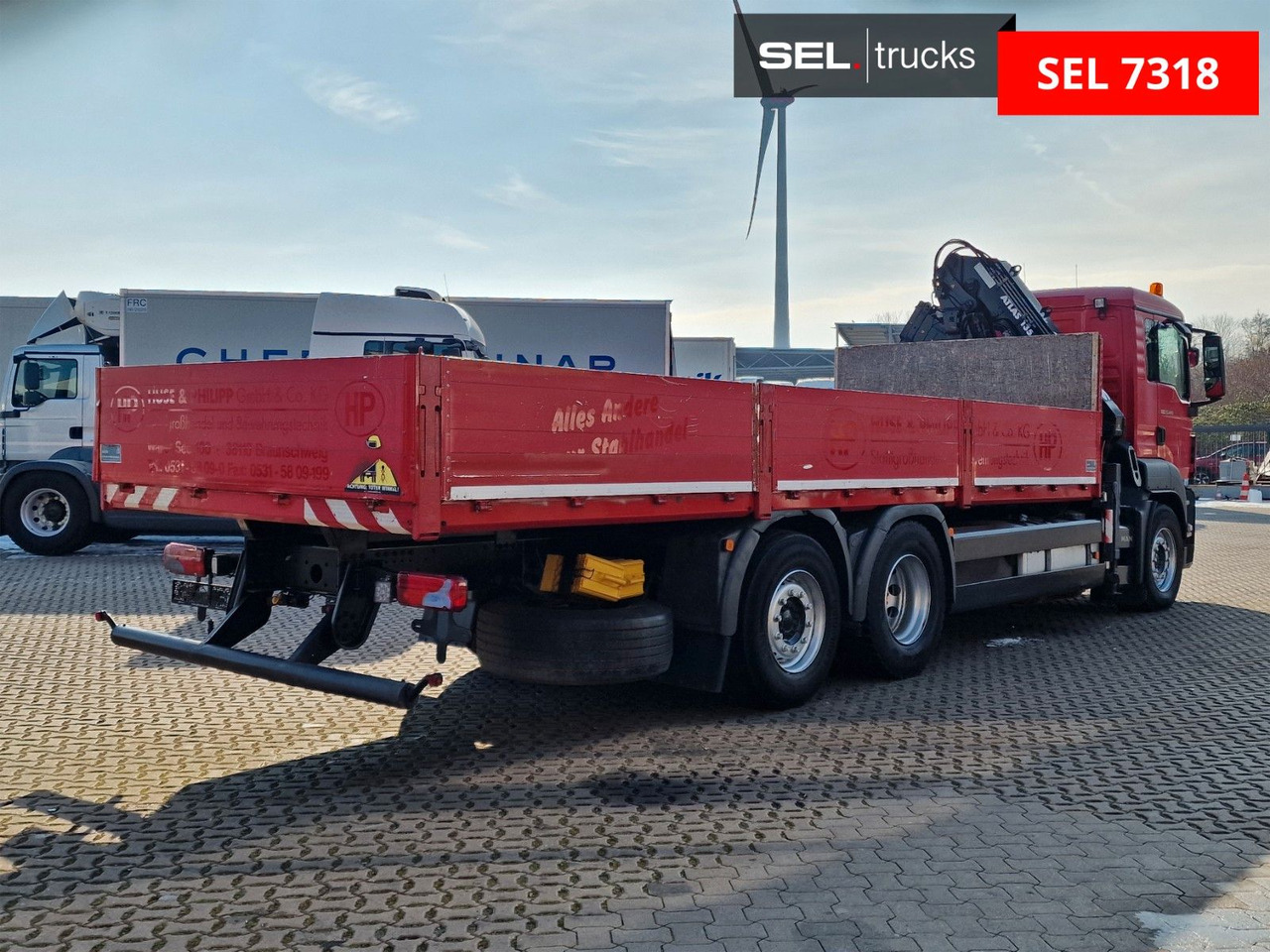 MAN TGS 26.440 6x2-2 BL/Fernbedien. /Lenkachse/Atlas - Crane truck: picture 5 MAN TGS 26.440 6x2-2 BL/Fernbedien. /Lenkachse/Atlas - Crane truck: picture 5
