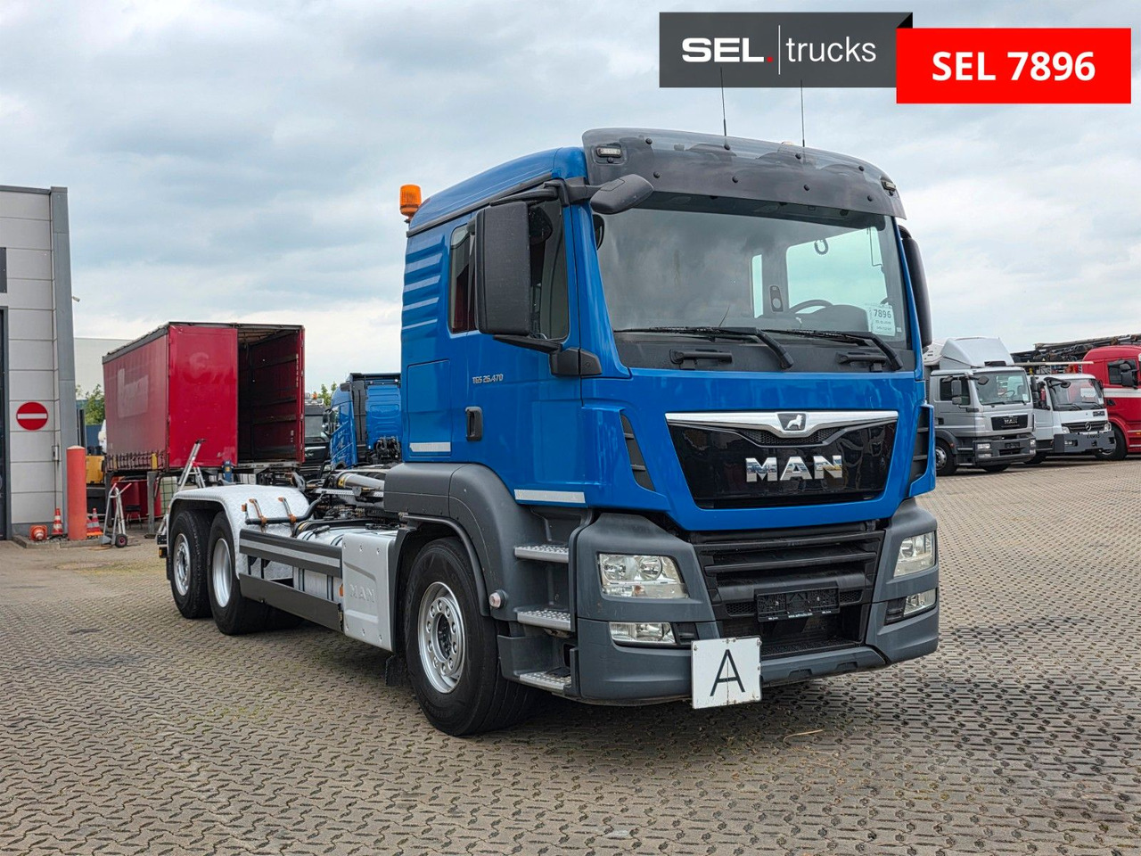 MAN TGS 26.470 6X2-4 BL / Intarder / Lenkachse / 6D - Hook lift truck: picture 3 MAN TGS 26.470 6X2-4 BL / Intarder / Lenkachse / 6D - Hook lift truck: picture 3
