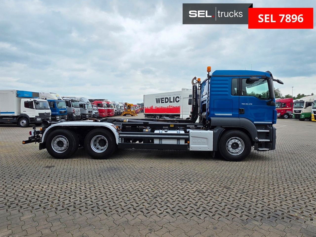 MAN TGS 26.470 6X2-4 BL / Intarder / Lenkachse / 6D - Hook lift truck: picture 4 MAN TGS 26.470 6X2-4 BL / Intarder / Lenkachse / 6D - Hook lift truck: picture 4