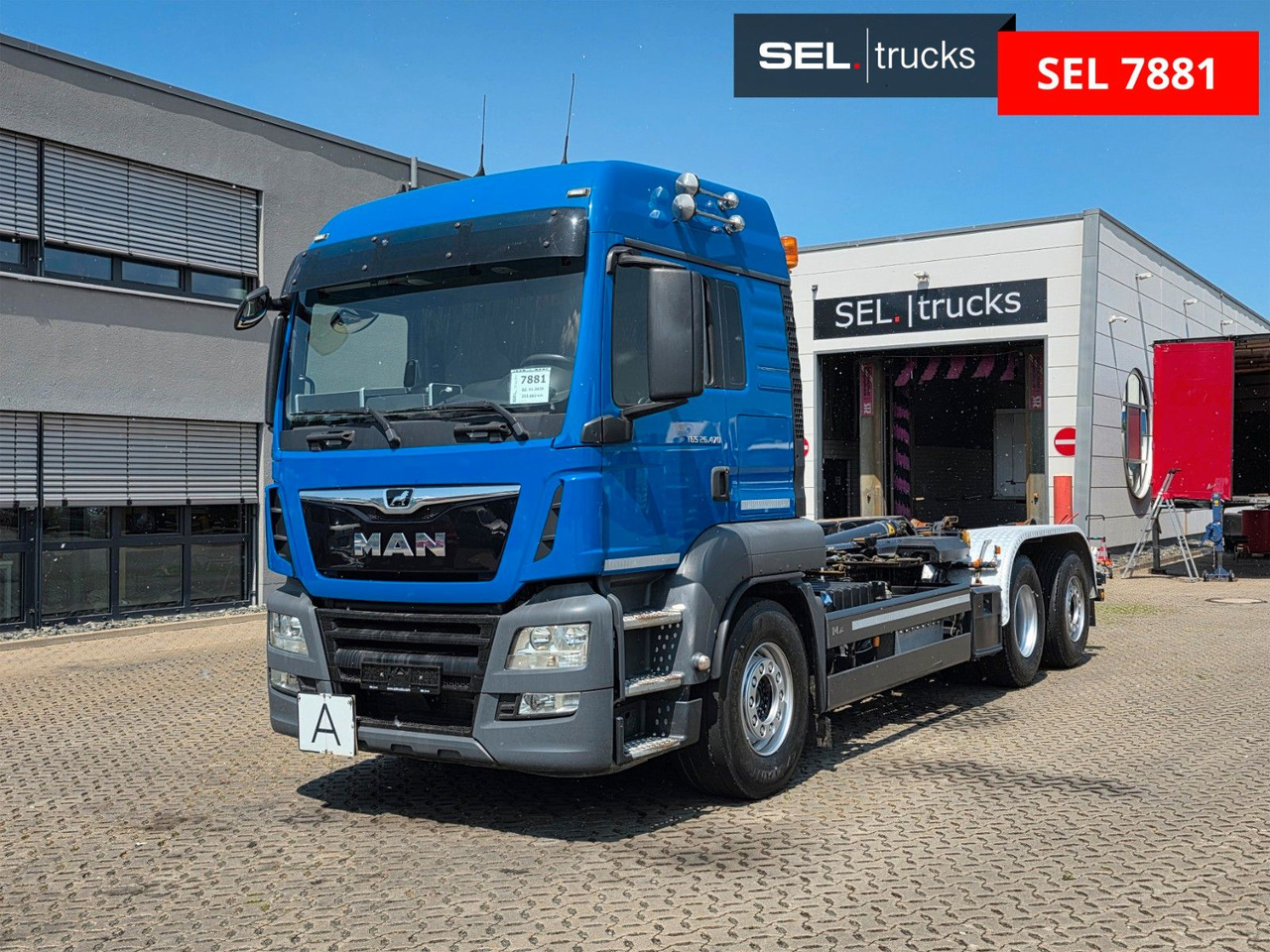 MAN TGS 26.470 6x2-4 BL /Intarder / Lenkachse / 6D - Hook lift truck: picture 1 MAN TGS 26.470 6x2-4 BL /Intarder / Lenkachse / 6D - Hook lift truck: picture 1