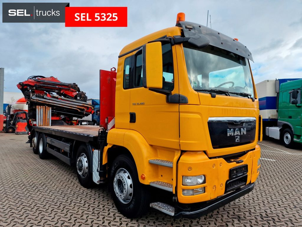 MAN TGS 35.480 8X4H-6 BL / Intarder / FASSI F560 MAN TGS 35.480 8X4H-6 BL / Intarder / FASSI F560 - Crane truck: picture 3 MAN TGS 35.480 8X4H-6 BL / Intarder / FASSI F560 MAN TGS 35.480 8X4H-6 BL / Intarder / FASSI F560 - Crane truck: picture 3