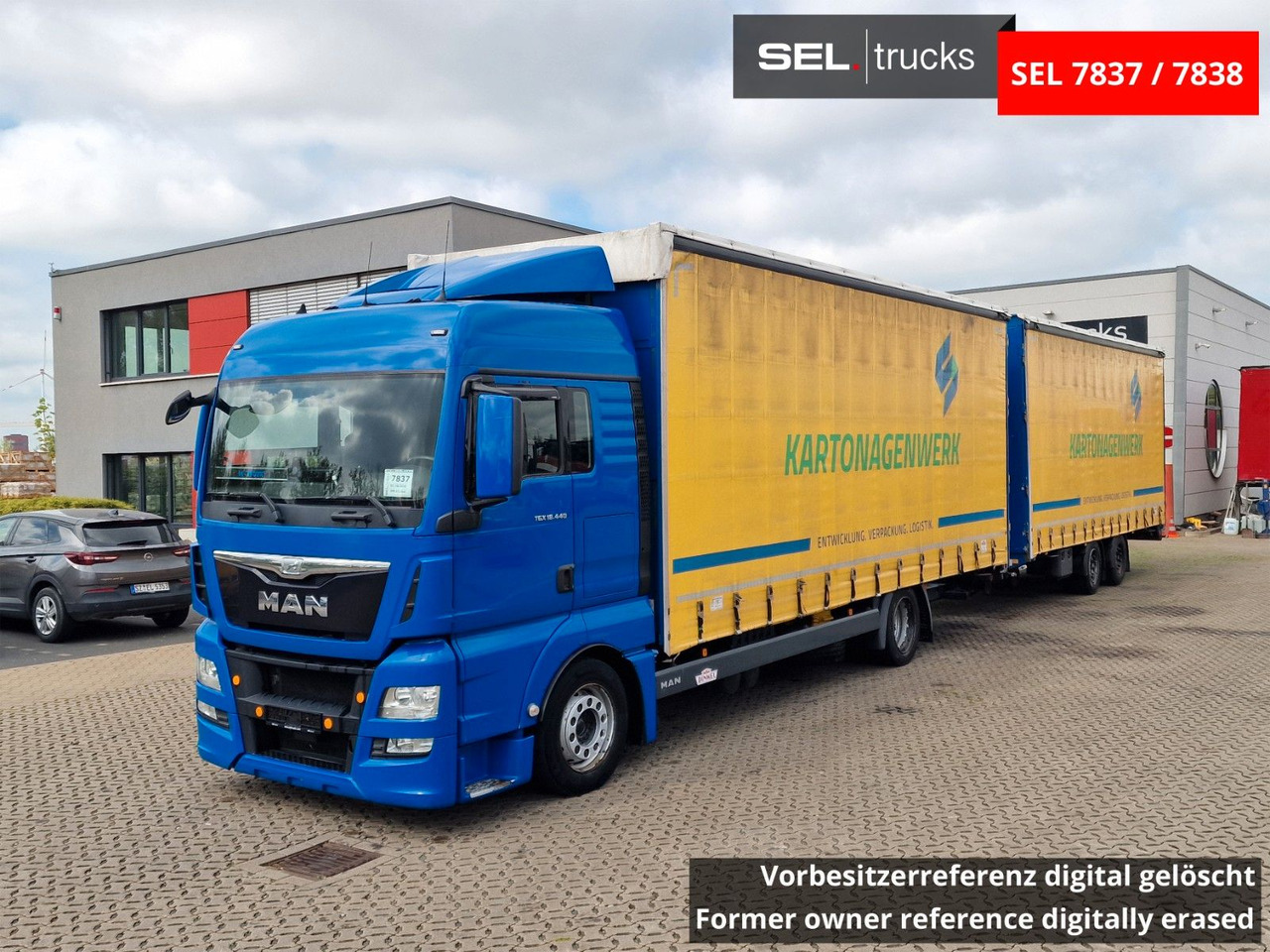 MAN TGX 18.440 4X2 LL-U/ Intarder /Hubdach/Durchlade - Curtainsider truck: picture 1 MAN TGX 18.440 4X2 LL-U/ Intarder /Hubdach/Durchlade - Curtainsider truck: picture 1