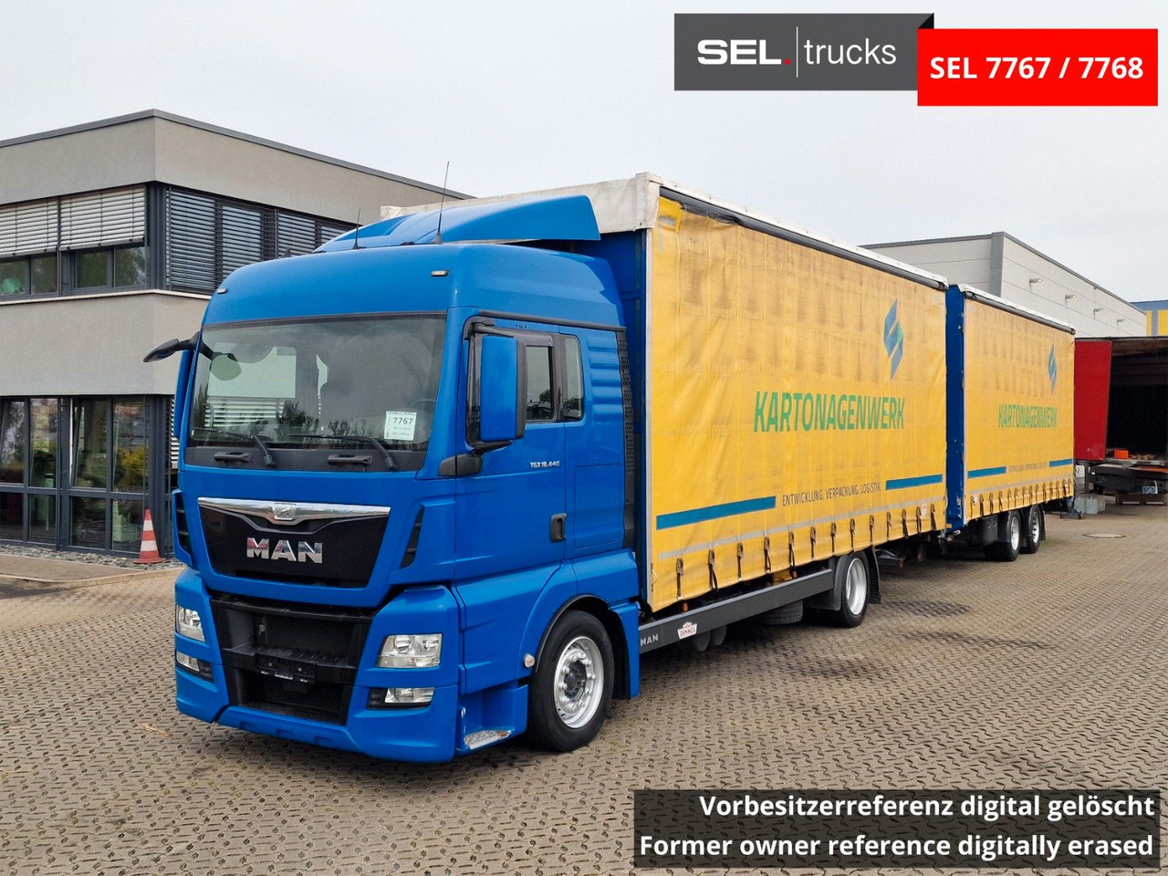 MAN TGX 18.440 4X2 LL-U /Intarder/Hubdach/Durchlade - Curtainsider truck: picture 1 MAN TGX 18.440 4X2 LL-U /Intarder/Hubdach/Durchlade - Curtainsider truck: picture 1