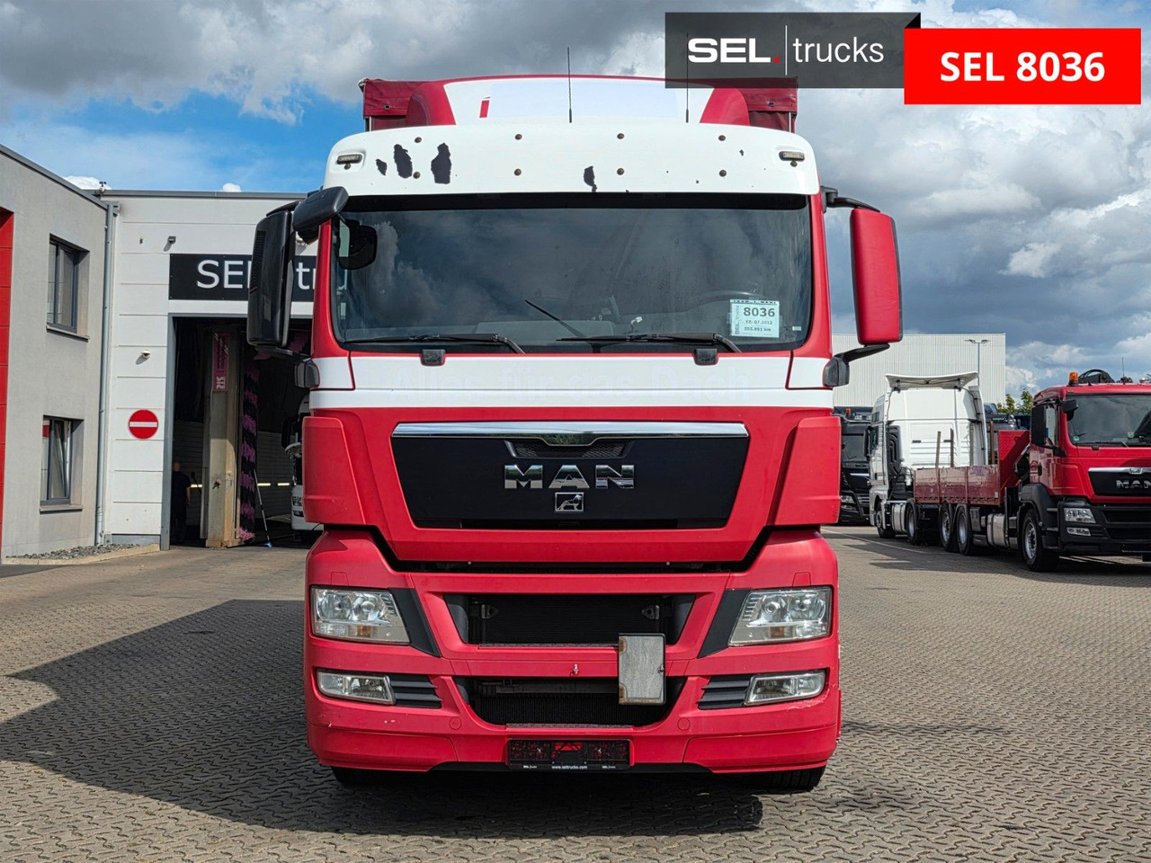 MAN TGX 26.360 6X2-2 LL / Intarder / Ldbw /Lenkachse - Curtainsider truck: picture 2 MAN TGX 26.360 6X2-2 LL / Intarder / Ldbw /Lenkachse - Curtainsider truck: picture 2
