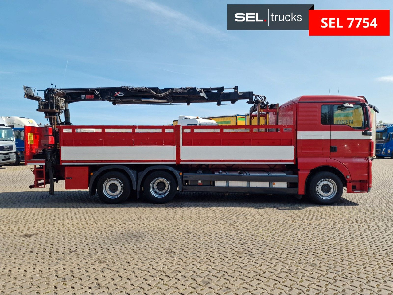 MAN TGX 26.400 6x2-2 BL/ Intarder / HIAB / Lenkachse - Crane truck: picture 4 MAN TGX 26.400 6x2-2 BL/ Intarder / HIAB / Lenkachse - Crane truck: picture 4