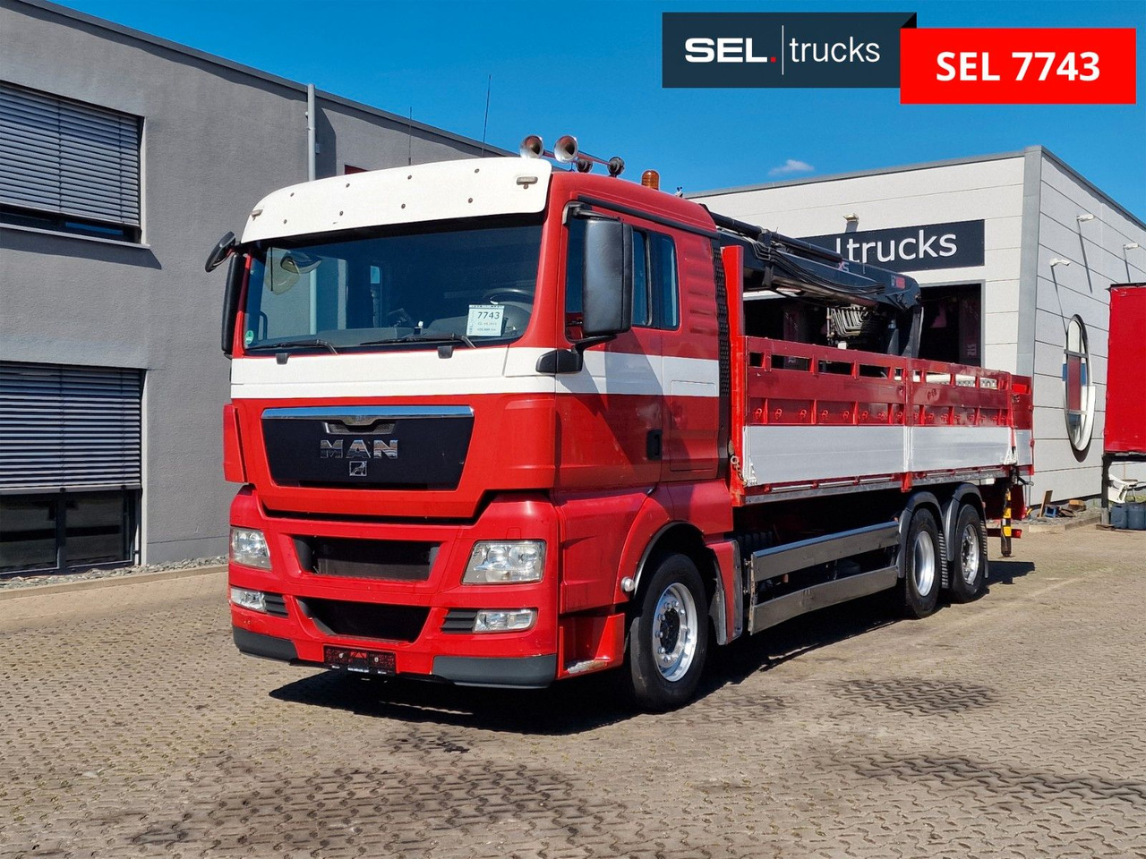 MAN TGX 26.400 6x2-2 BL / Intarder / HIAB /Lenkachse - Crane truck: picture 1 MAN TGX 26.400 6x2-2 BL / Intarder / HIAB /Lenkachse - Crane truck: picture 1