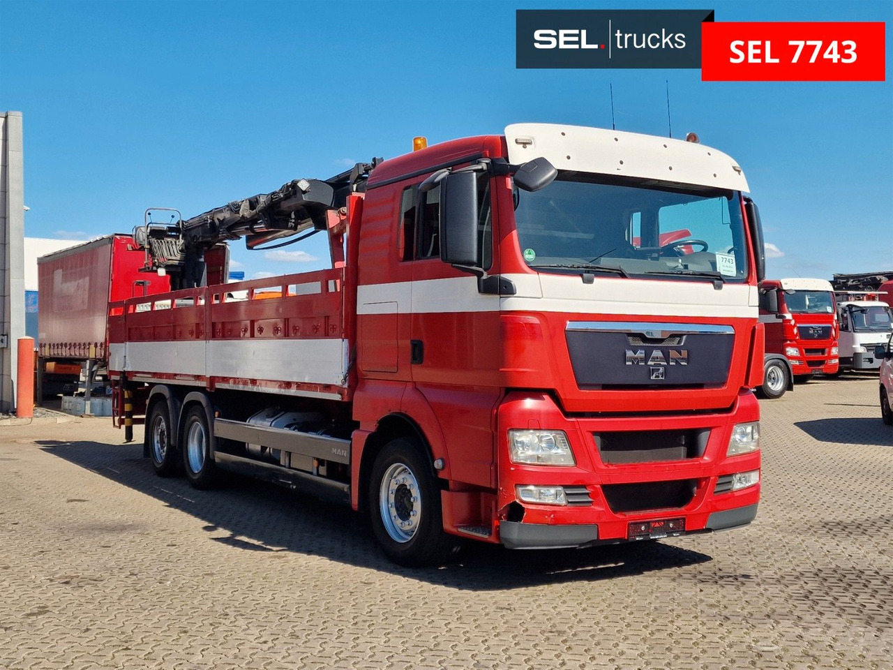 MAN TGX 26.400 6x2-2 BL / Intarder / HIAB /Lenkachse - Crane truck: picture 3 MAN TGX 26.400 6x2-2 BL / Intarder / HIAB /Lenkachse - Crane truck: picture 3