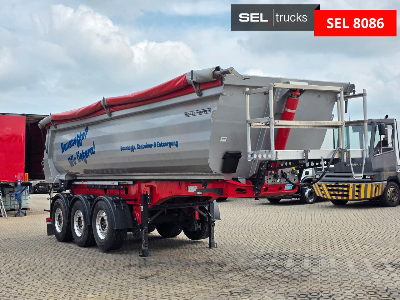 Meiller KISA3 / Alu-Felgen / Liftachse - Tipper semi-trailer: picture 4 Meiller KISA3 / Alu-Felgen / Liftachse - Tipper semi-trailer: picture 4