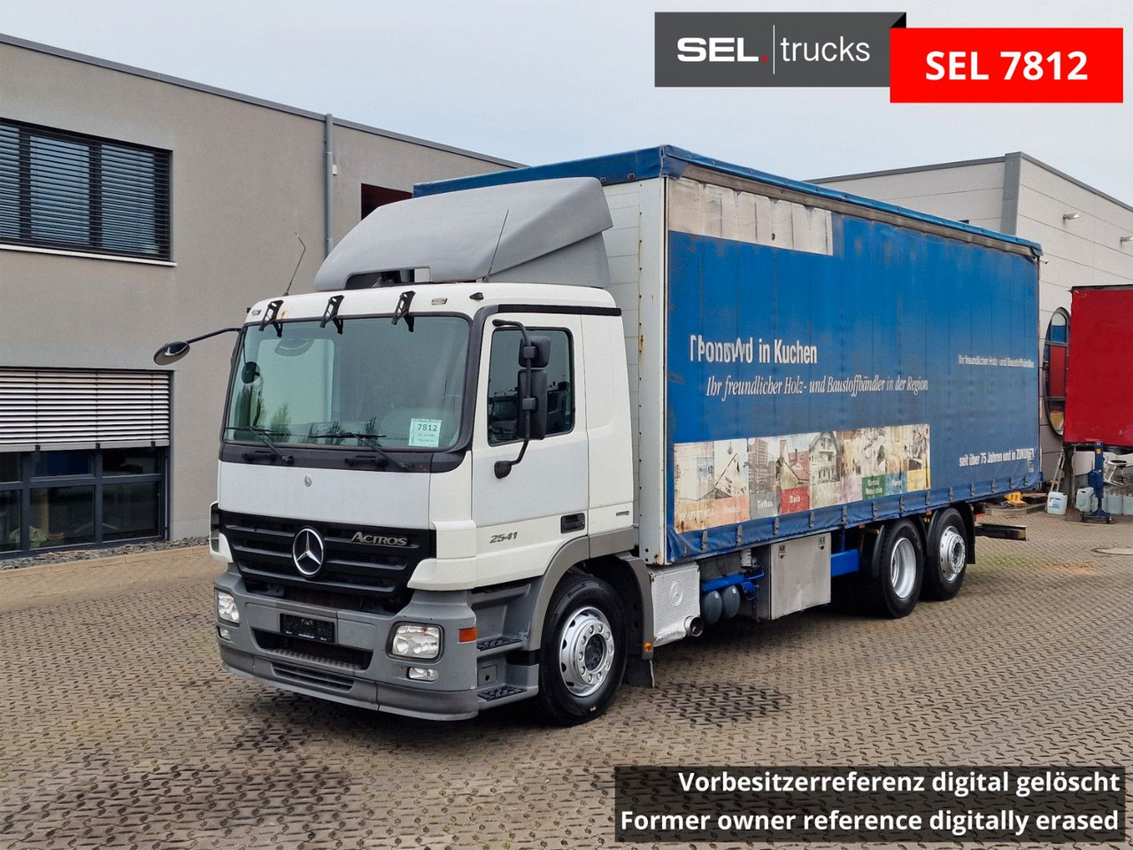 Mercedes-Benz Actros 2541 / Lenkachse / Liftachse / V6 - Curtainsider truck: picture 1 Mercedes-Benz Actros 2541 / Lenkachse / Liftachse / V6 - Curtainsider truck: picture 1