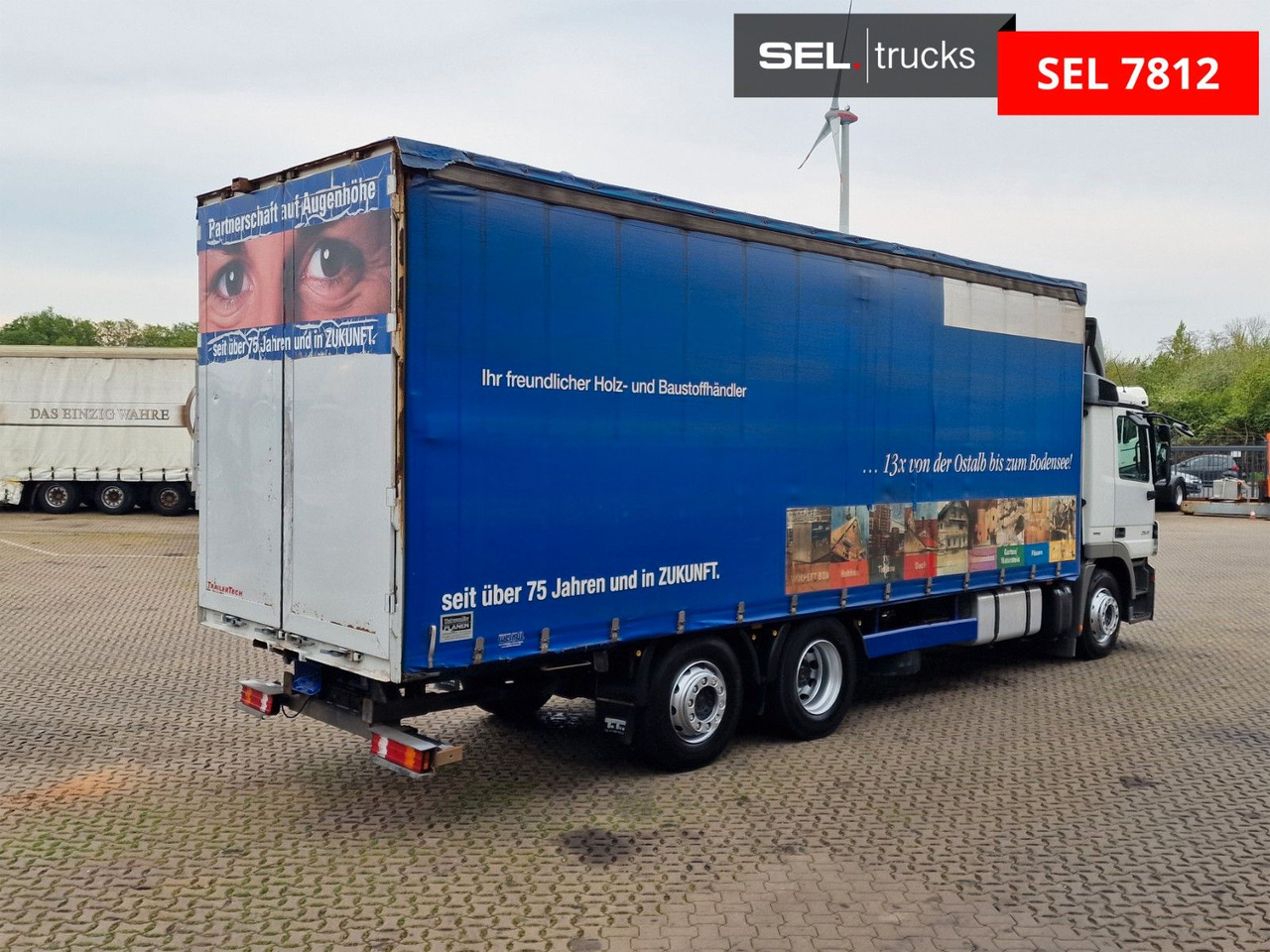 Mercedes-Benz Actros 2541 / Lenkachse / Liftachse / V6 - Curtainsider truck: picture 5 Mercedes-Benz Actros 2541 / Lenkachse / Liftachse / V6 - Curtainsider truck: picture 5