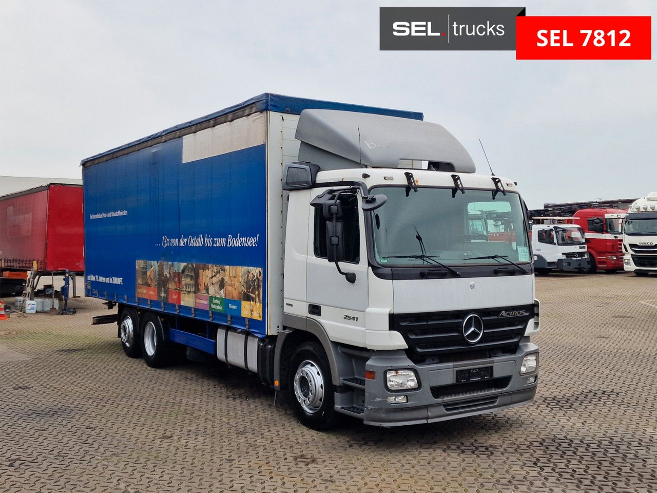 Mercedes-Benz Actros 2541 / Lenkachse / Liftachse / V6 - Curtainsider truck: picture 3 Mercedes-Benz Actros 2541 / Lenkachse / Liftachse / V6 - Curtainsider truck: picture 3