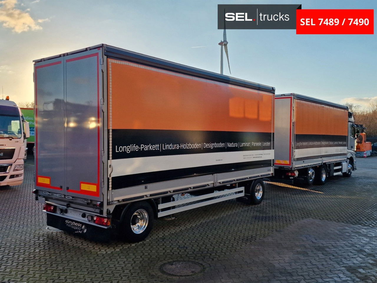 Mercedes-Benz Actros 2545 / KOMPLETT! / Alukappen / Standklima - Curtainsider truck: picture 5 Mercedes-Benz Actros 2545 / KOMPLETT! / Alukappen / Standklima - Curtainsider truck: picture 5