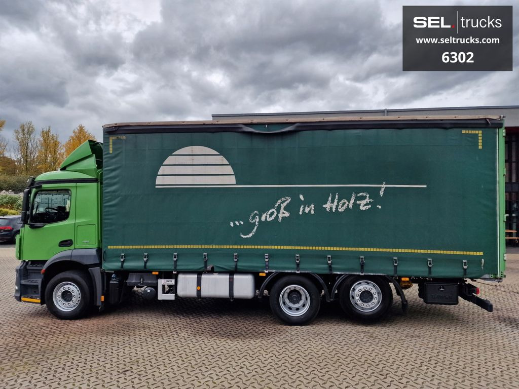 Curtainsider truck Mercedes-Benz Antos 2536 L / LENKACHSE / STERZANTE: picture 8 Curtainsider truck Mercedes-Benz Antos 2536 L / LENKACHSE / STERZANTE: picture 8