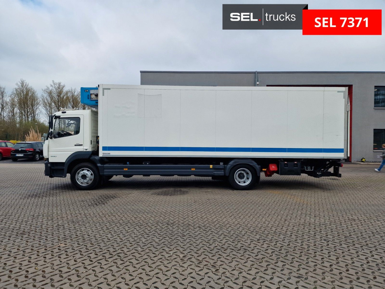 Refrigerator truck Mercedes-Benz Atego 1530 / Ladebordwand / Frigoblock FK25L: picture 8