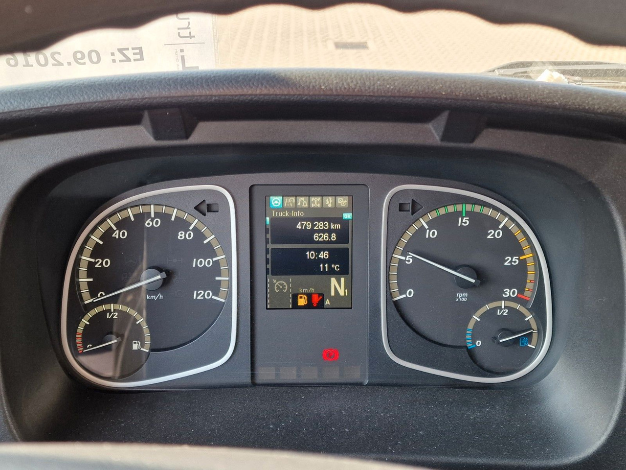 Refrigerator truck Mercedes-Benz Atego 1530 / Ladebordwand / Frigoblock FK25L: picture 24