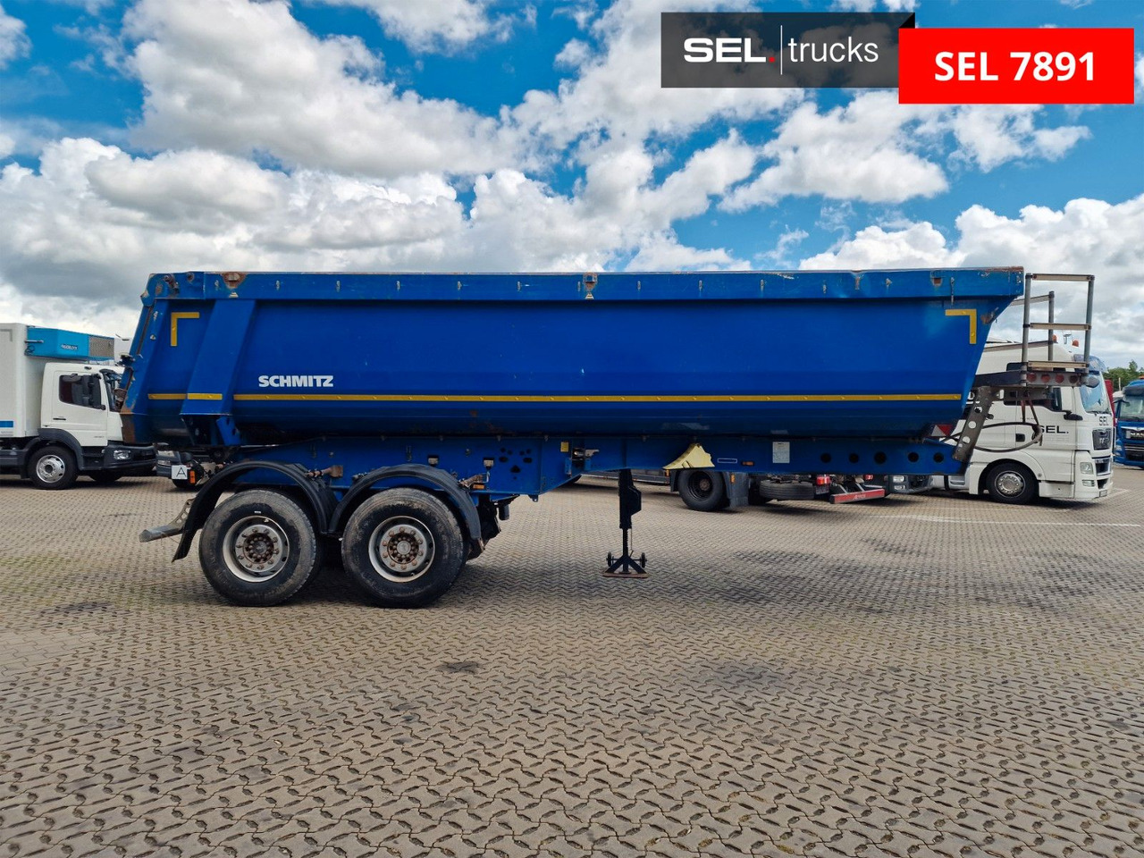 Schmitz Cargobull SKI 18 SL-7,2 SR / Liftachse - Tipper semi-trailer: picture 4 Schmitz Cargobull SKI 18 SL-7,2 SR / Liftachse - Tipper semi-trailer: picture 4