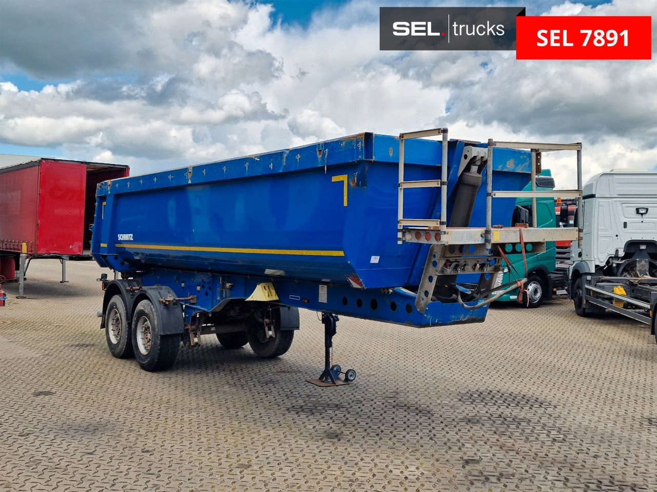 Schmitz Cargobull SKI 18 SL-7,2 SR / Liftachse - Tipper semi-trailer: picture 3 Schmitz Cargobull SKI 18 SL-7,2 SR / Liftachse - Tipper semi-trailer: picture 3