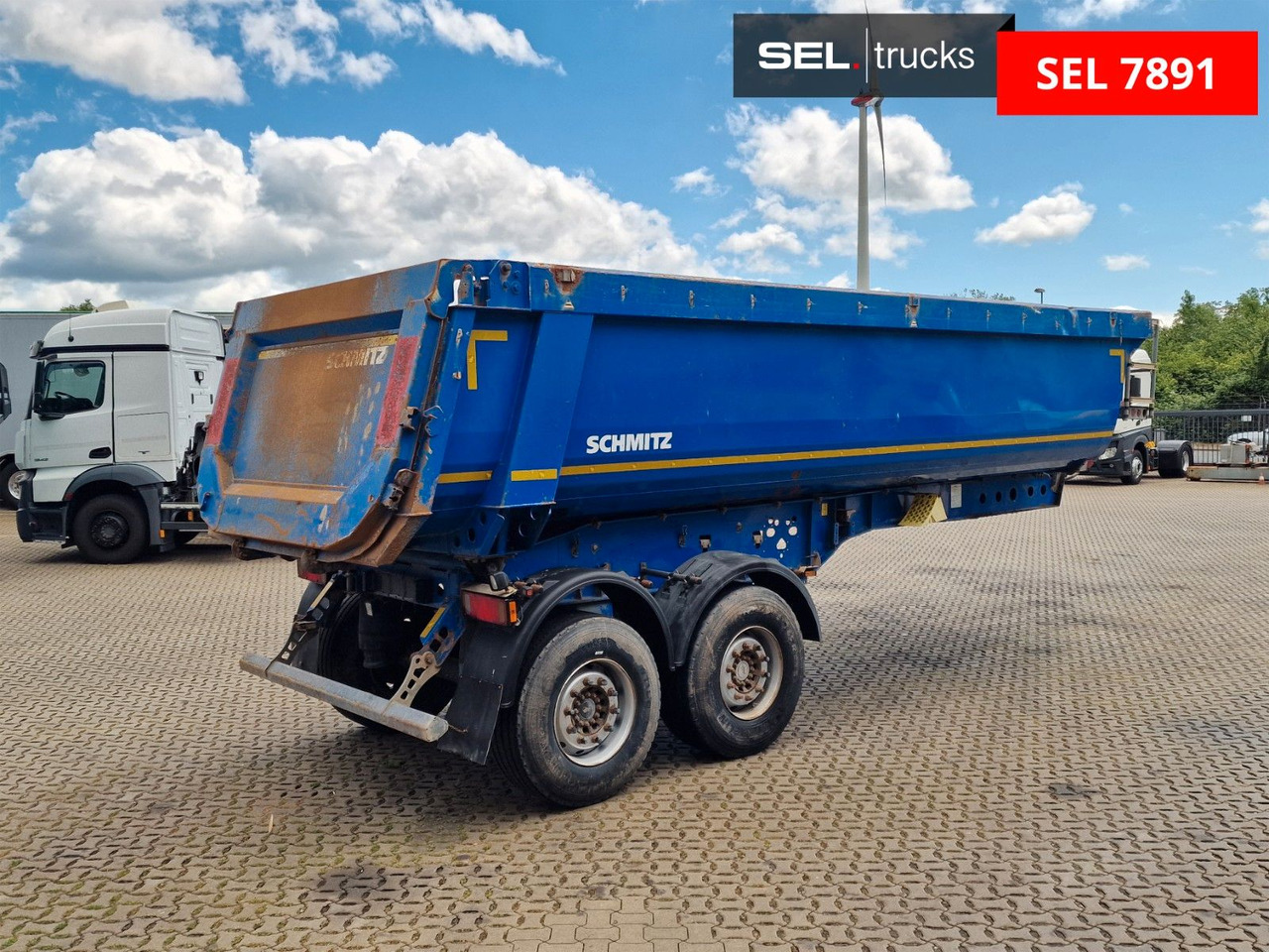 Schmitz Cargobull SKI 18 SL-7,2 SR / Liftachse - Tipper semi-trailer: picture 5 Schmitz Cargobull SKI 18 SL-7,2 SR / Liftachse - Tipper semi-trailer: picture 5