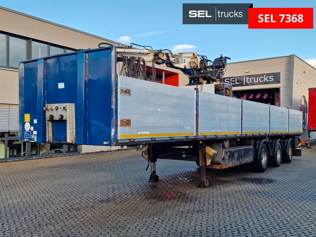 Schröder S11/24-P2-13,55 / Kran / Lenkachse Schröder S11/24-P2-13,55 / Kran / Lenkachse - Dropside/ Flatbed semi-trailer: picture 2 Schröder S11/24-P2-13,55 / Kran / Lenkachse Schröder S11/24-P2-13,55 / Kran / Lenkachse - Dropside/ Flatbed semi-trailer: picture 2