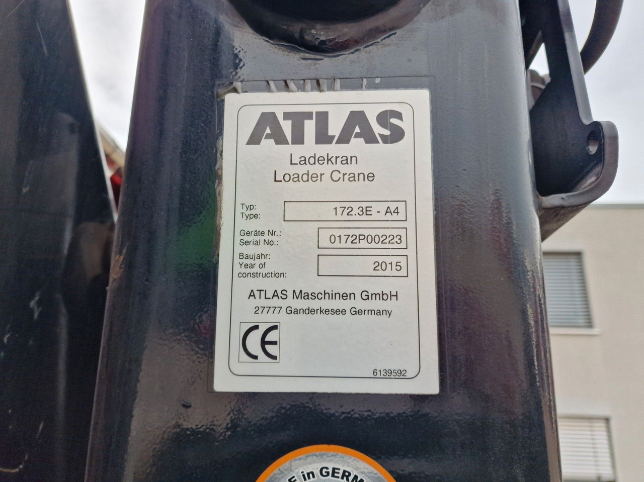 Tractor unit Mercedes-Benz Antos 1843 / Atlas 172.3E-A4 / KRAN: picture 13 Tractor unit Mercedes-Benz Antos 1843 / Atlas 172.3E-A4 / KRAN: picture 13