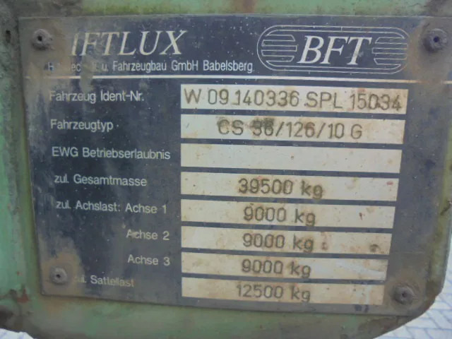 Container transporter/ Swap body semi-trailer BFT CS 36/126/10G: picture 10 Container transporter/ Swap body semi-trailer BFT CS 36/126/10G: picture 10