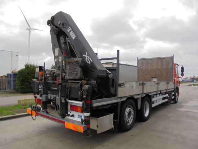 Dropside/ Flatbed truck, Crane truck DAF CF 85.360 6X2 GESTUURDE AS: picture 7