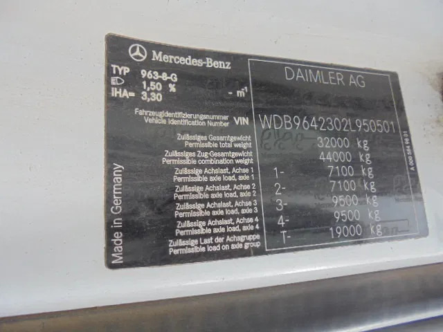 Leasing of Mercedes-Benz Arocs 3240 K 8X4 Mercedes-Benz Arocs 3240 K 8X4: picture 17