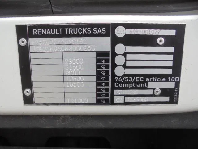 New Crane truck Renault 320 6X4 + FASSI F245 DEMO UNUSED: picture 18
