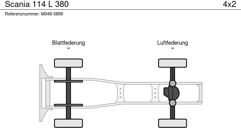 Tractor unit Scania 114 L 380: picture 10