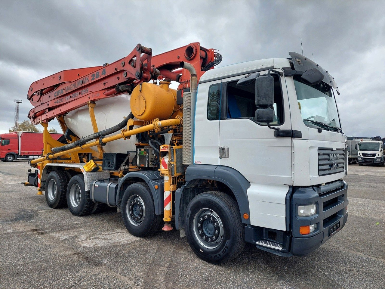 MAN 35.413 FFD-TM BB CIFA MAGNUM MK 28.4 - Concrete pump truck: picture 2 MAN 35.413 FFD-TM BB CIFA MAGNUM MK 28.4 - Concrete pump truck: picture 2