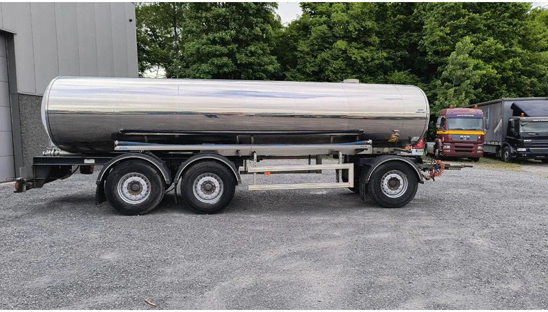 ETA 17500 L INSULATED INOX TANK - 1 COMP - Tank trailer: picture 4 ETA 17500 L INSULATED INOX TANK - 1 COMP - Tank trailer: picture 4