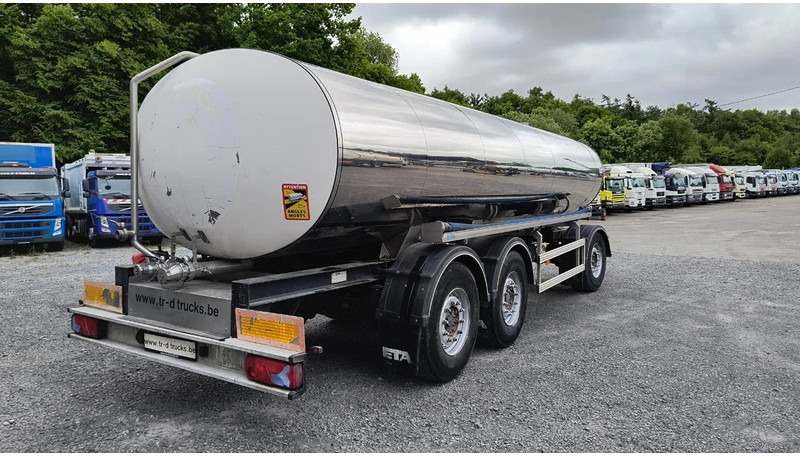ETA 17500 L INSULATED INOX TANK - 1 COMP - Tank trailer: picture 2 ETA 17500 L INSULATED INOX TANK - 1 COMP - Tank trailer: picture 2