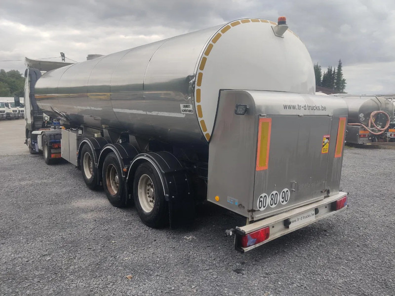 ETA INSULATED INOX TANK 29000L - 1 COMP - PUMP - Tank semi-trailer: picture 3 ETA INSULATED INOX TANK 29000L - 1 COMP - PUMP - Tank semi-trailer: picture 3