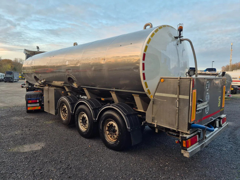 MAISONNEUVE 29000L INSULATED INOX TANK - 1 COMP - HYDRAULIC PUMP - Tank semi-trailer: picture 3 MAISONNEUVE 29000L INSULATED INOX TANK - 1 COMP - HYDRAULIC PUMP - Tank semi-trailer: picture 3