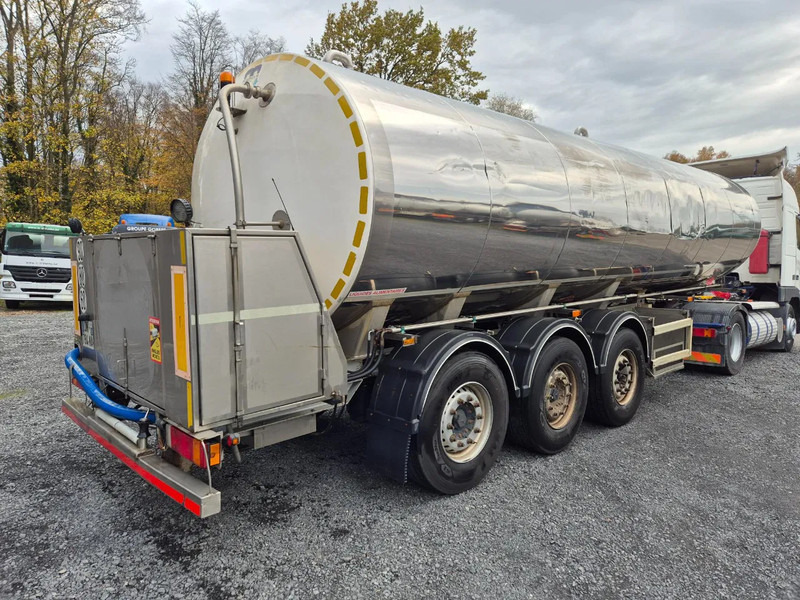 MAISONNEUVE 29000L INSULATED INOX TANK - HYDRAULIC PUMP - SAMPLE TAKING - Tank semi-trailer: picture 5 MAISONNEUVE 29000L INSULATED INOX TANK - HYDRAULIC PUMP - SAMPLE TAKING - Tank semi-trailer: picture 5